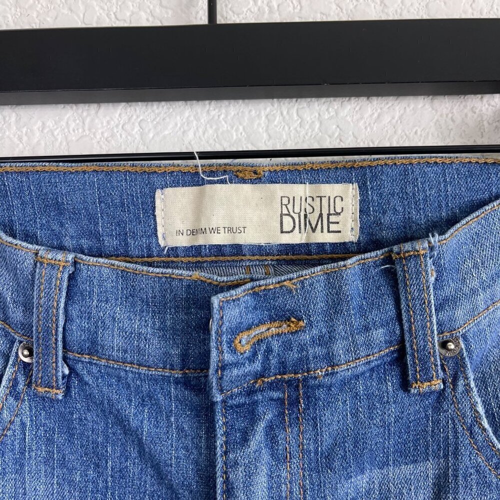 Rustic Dime Men’s Slim Fit Distressed Jeans – Size 34, Made in USA - Picture 6 of 8